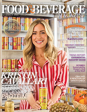 Food & Beverage Magazine September 2026 cover featuring Cray Protected