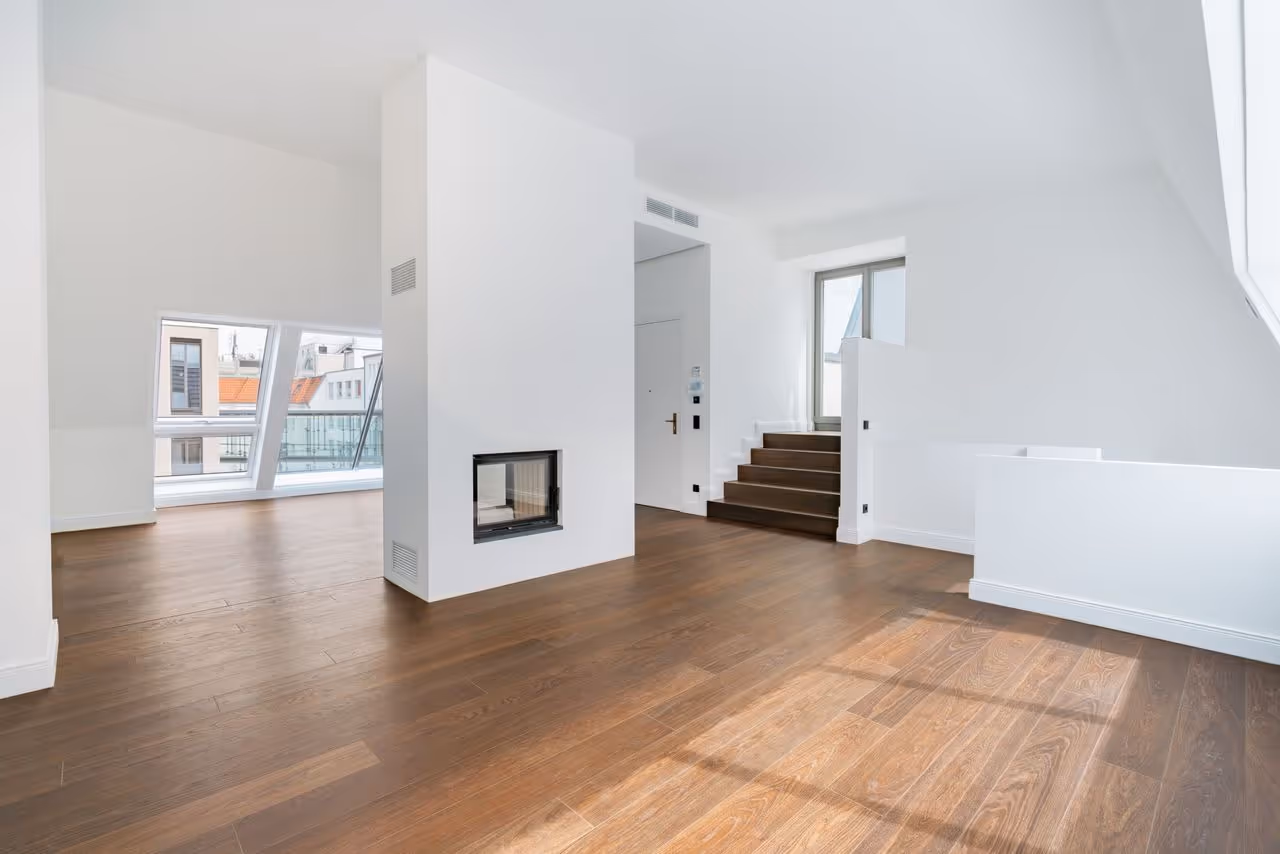 Wunderschönes Penthouse mit Kamin und Dachterrasse in Berlin-Mitte