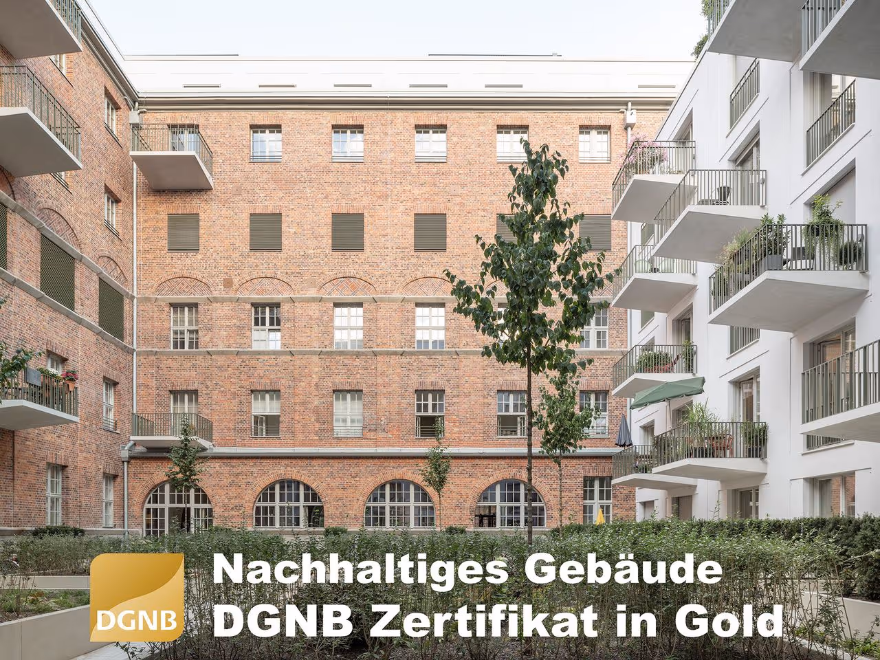 „GEISBERG Berlin" erhält das DGNB Gold Zertifikat