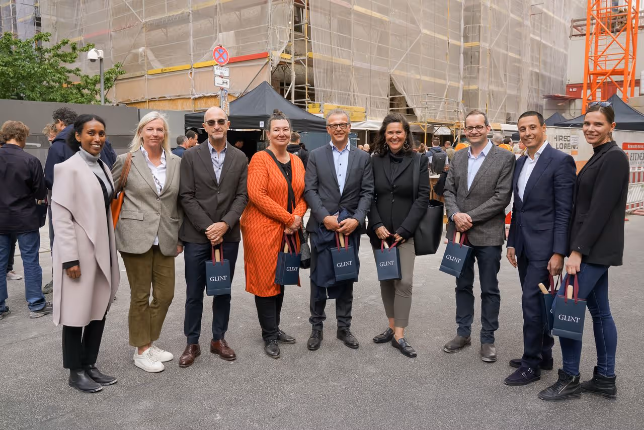 Richtkranz für Gebäudeensemble GLINT