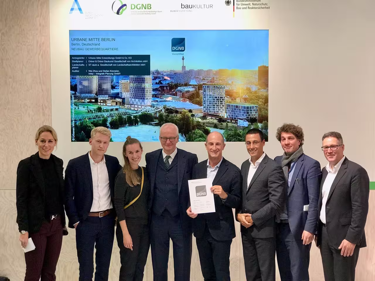 COPRO erhält Auszeichnung für nachhaltiges Gewerbequartier