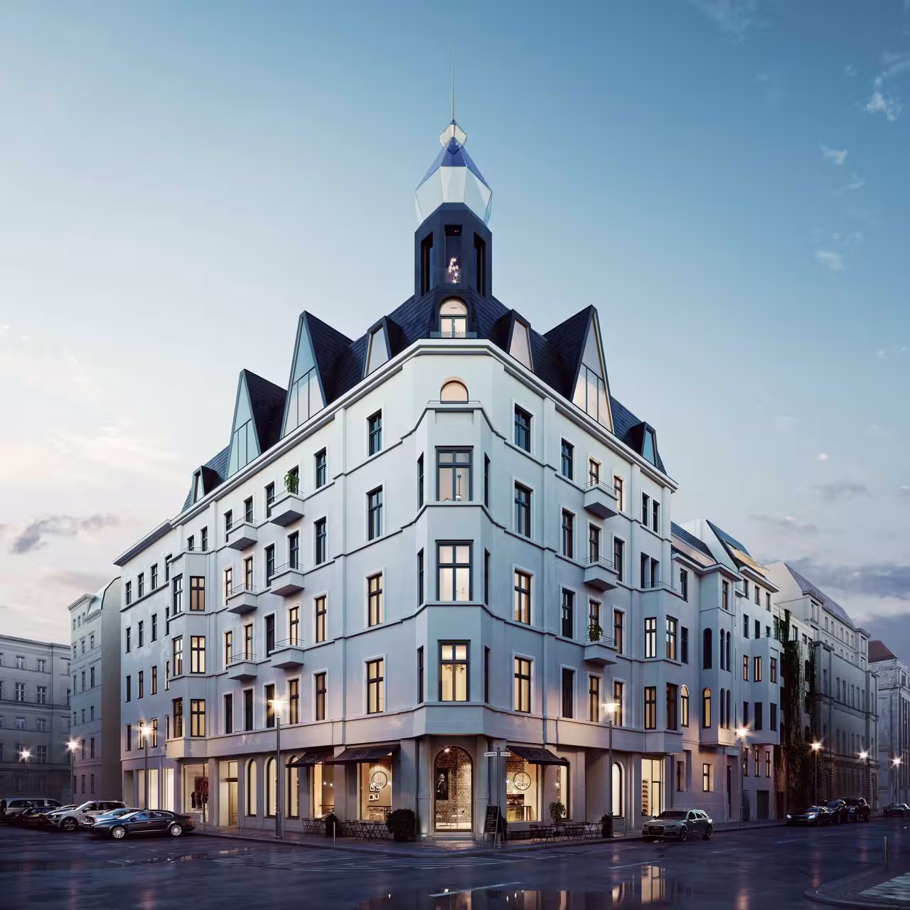 Co-Investoren v B Housing und COPRO erlangen Baugenehmigung für Gründerzeitensemble GLINT