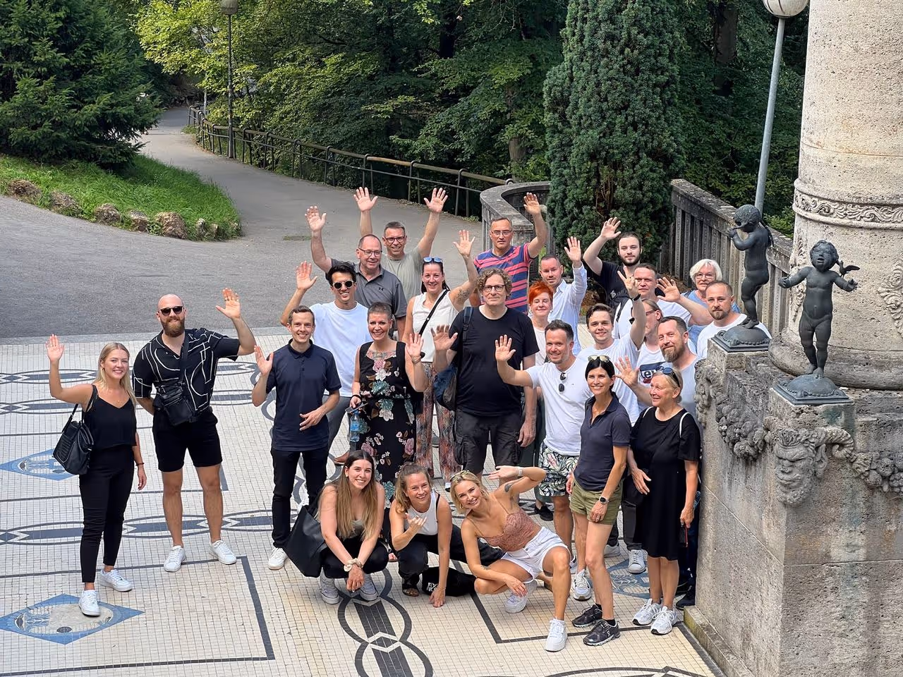 Team event in Stuttgart