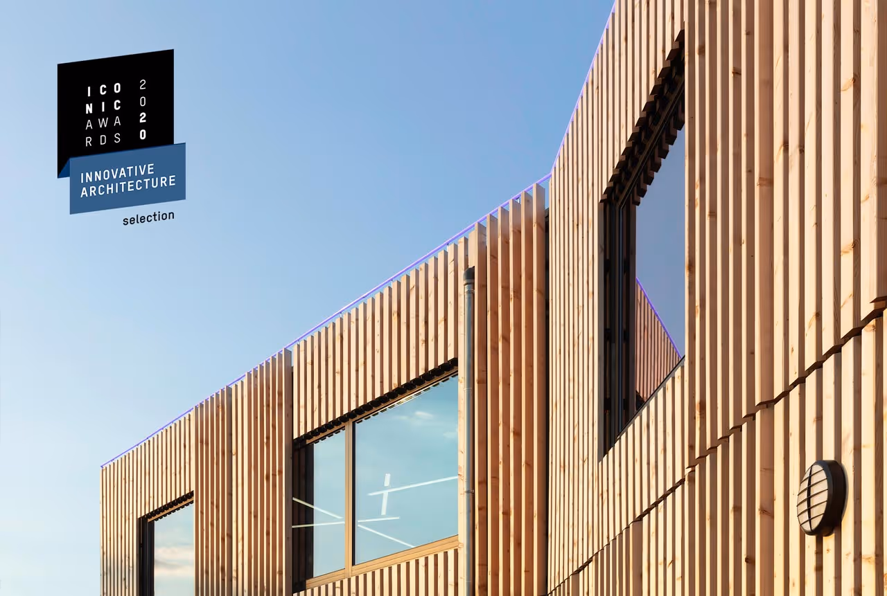 B-Part Am Gleisdreieck wins the ICONIC AWARD 2020: Innovative Architecture