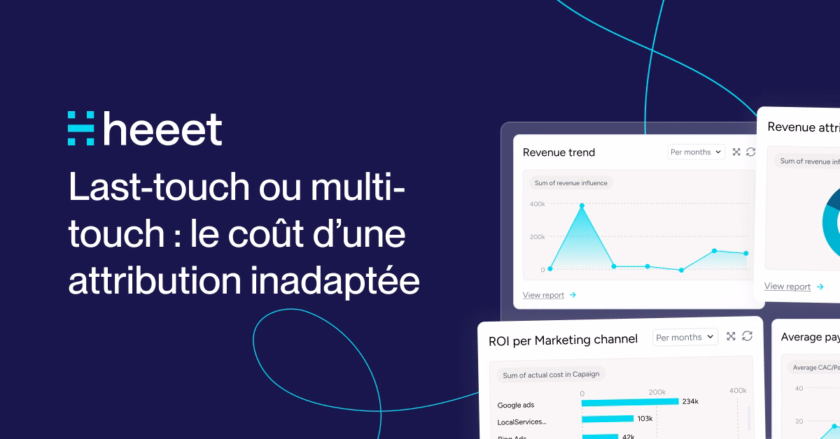 Last-touch ou multi-touch : le coût d’une attribution inadaptée