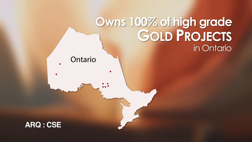 Argo Gold 100 Percent Owned Gold Projects