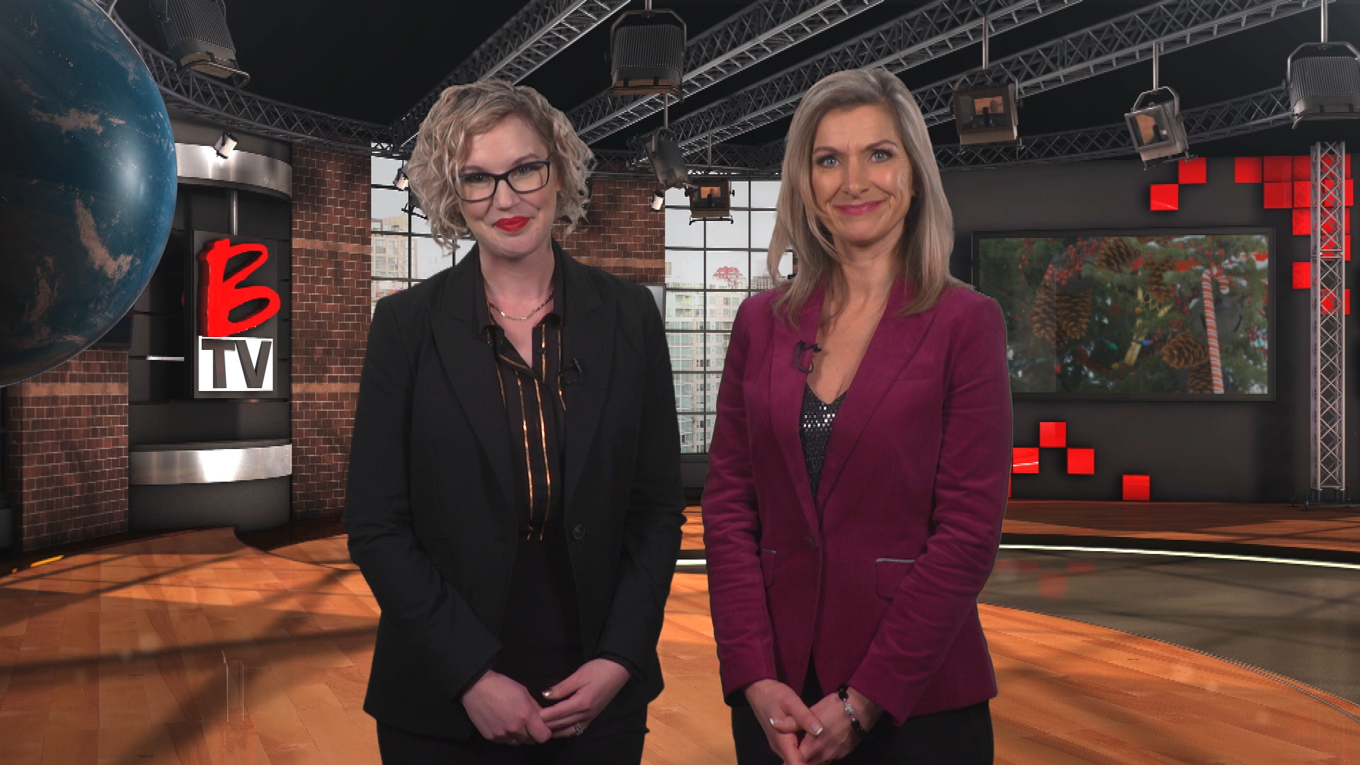 BTV Business Television Taylor Thoen Jessica Katrichak