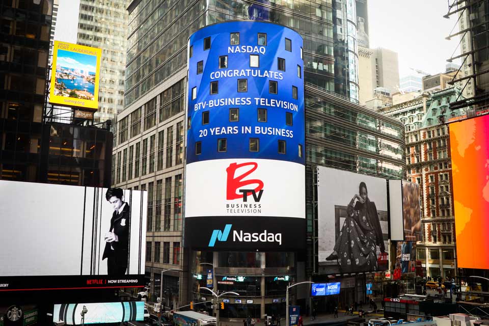 BTV in Time Square