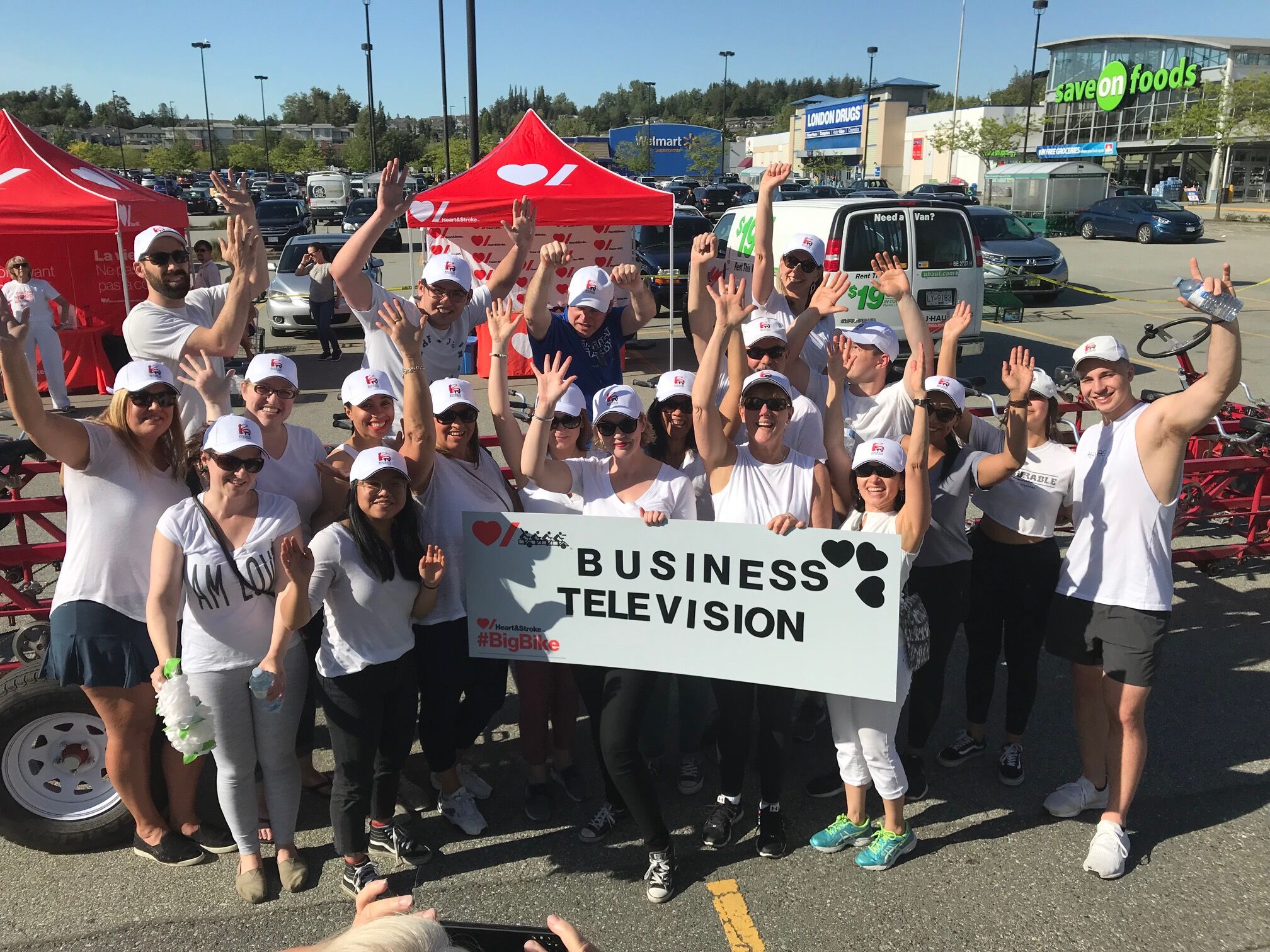 BTV Rides the Big Bike for Heart and Stroke Foundation BTV Rides the Big Bike for Heart and Stroke Foundation BTV Rides the Big Bike for Heart and Stroke Foundation