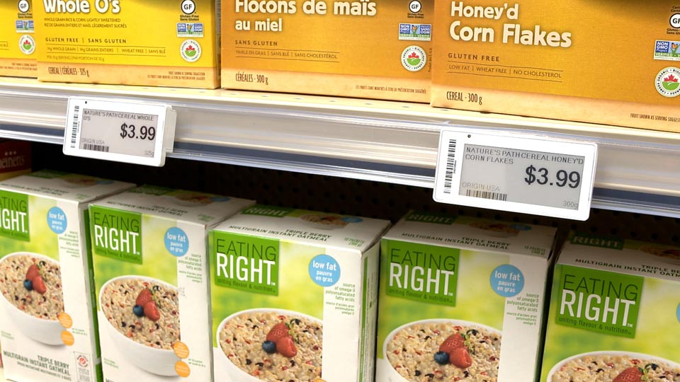 Danavation digital retail labels