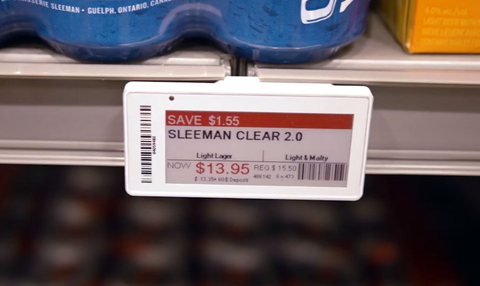 Danavation Technologies digital retail labels