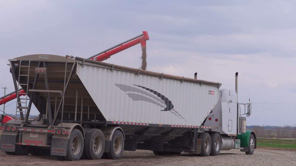 EarthRenew farming truck