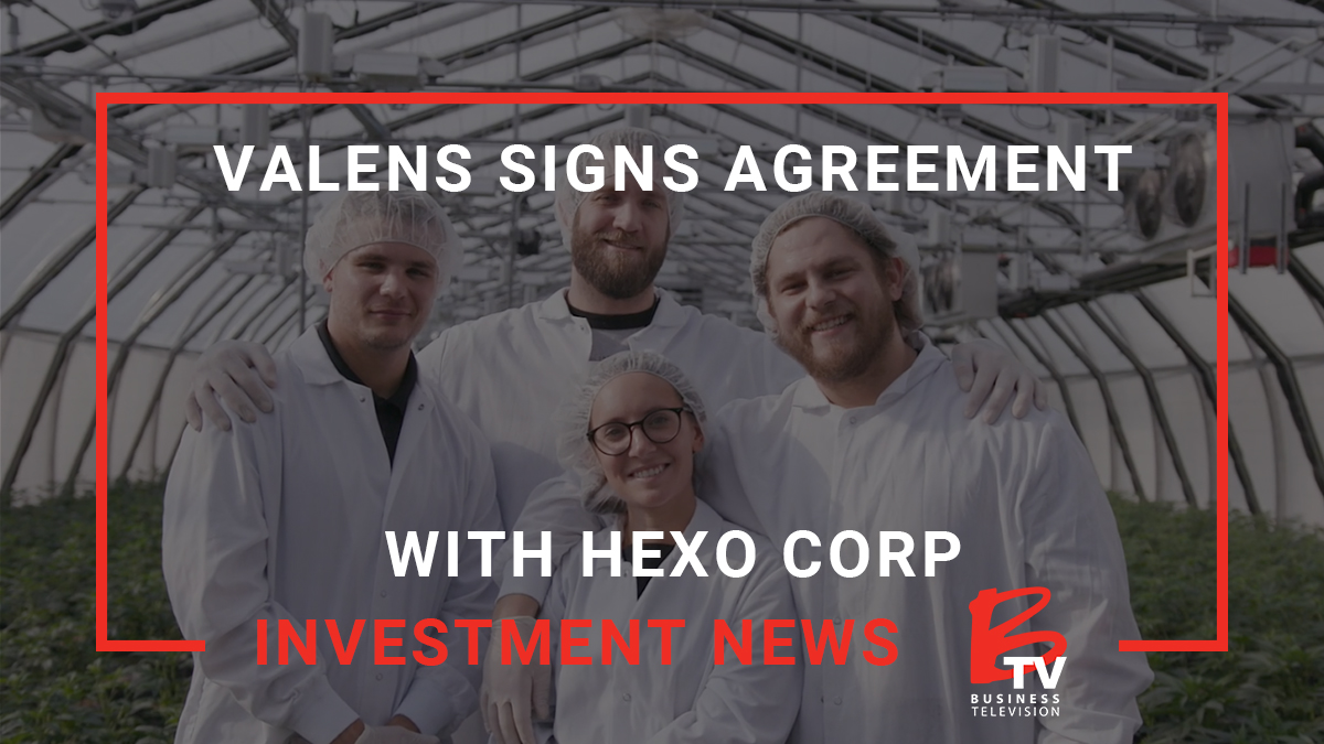 Extraction agreement between HEXO and Valens.