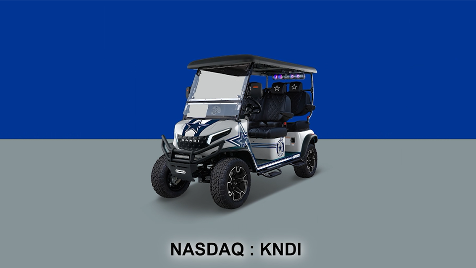 Kandi Technologies: Officially Licensed NFL Team Edition Golf Carts