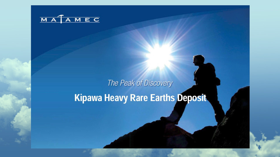 Matamec Explorations Rare Earth Deposits From Silicate Minerals