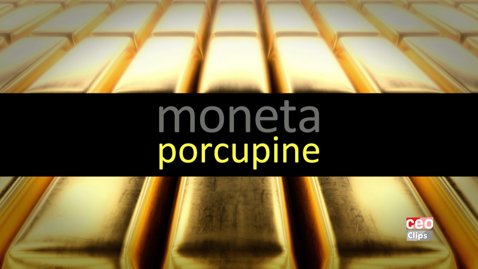 Moneta Porcupine gold bars