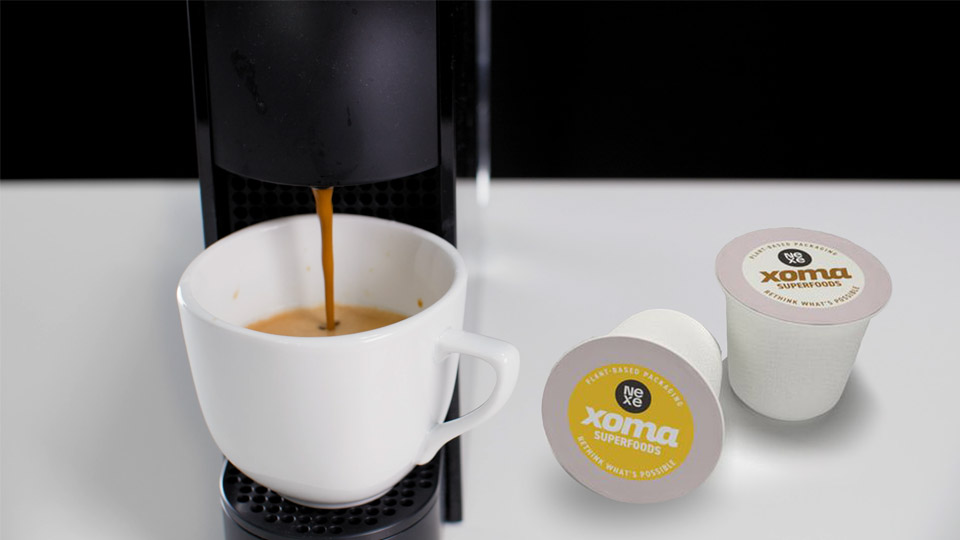 NEXE Innovations compostable coffee pods
