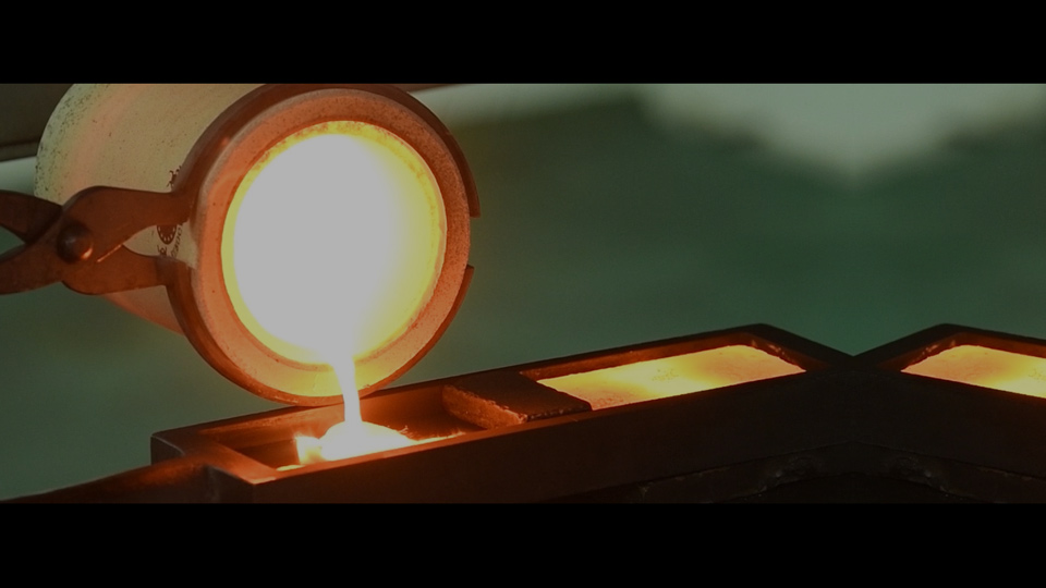 NOVAGOLD RESOURCES gold pouring