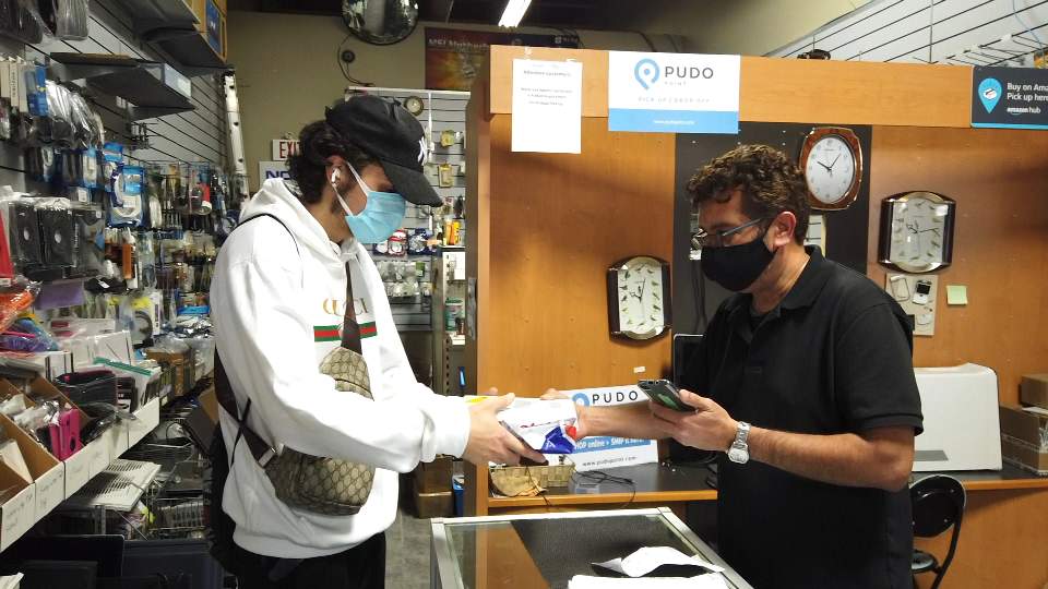 PUDO courier counter