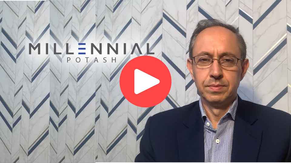 CEO Clips - Millennial Potash: Addressing Critical Potash Supply with a Strong Team and Strategic Location