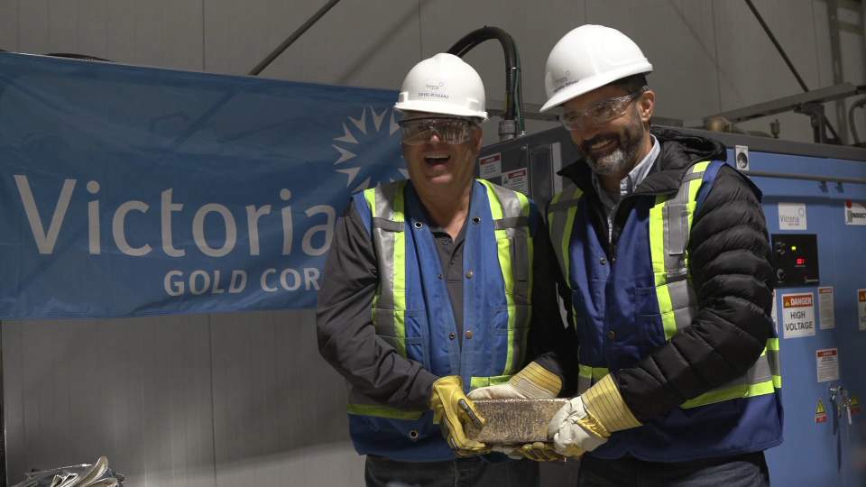 Victoria Gold mining