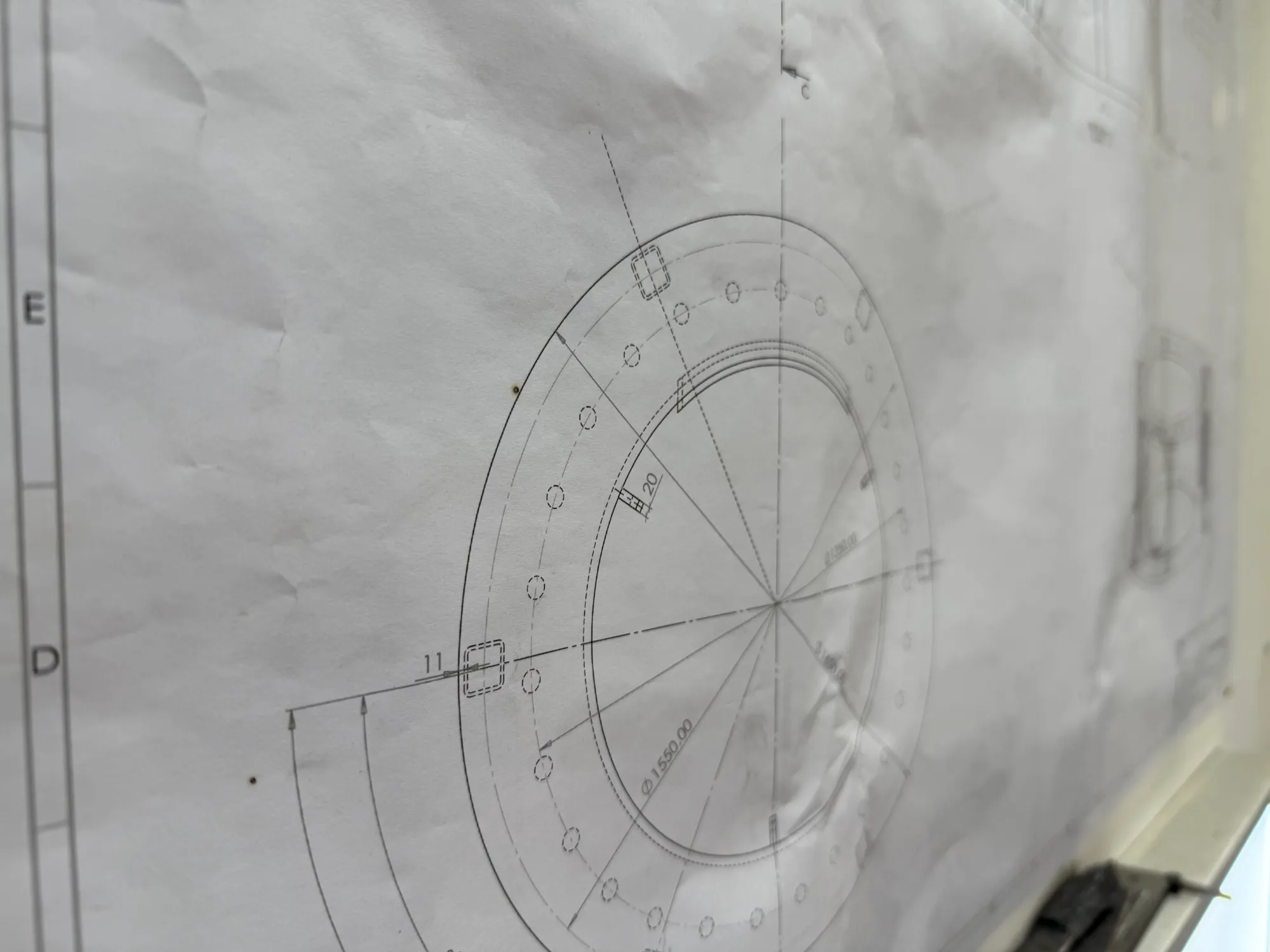 3D scanning, CAD modelling and alterations to an Adapter Can designed to connect with the E-foot and facilitate a key maintenance operation for blade changes on wind turbines.