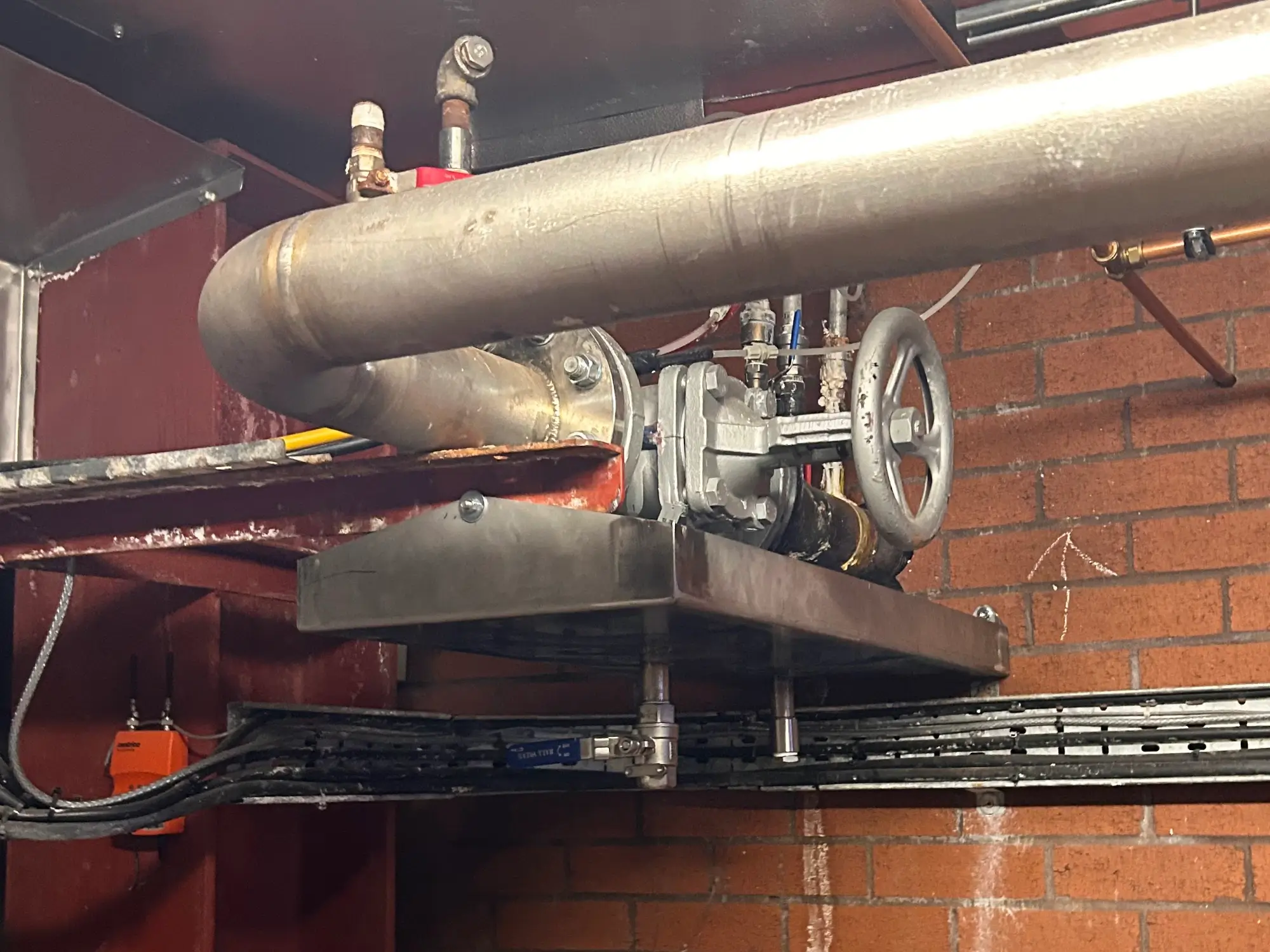 Fabrication of a replacement drip tray system as part of constant improvements to plant.