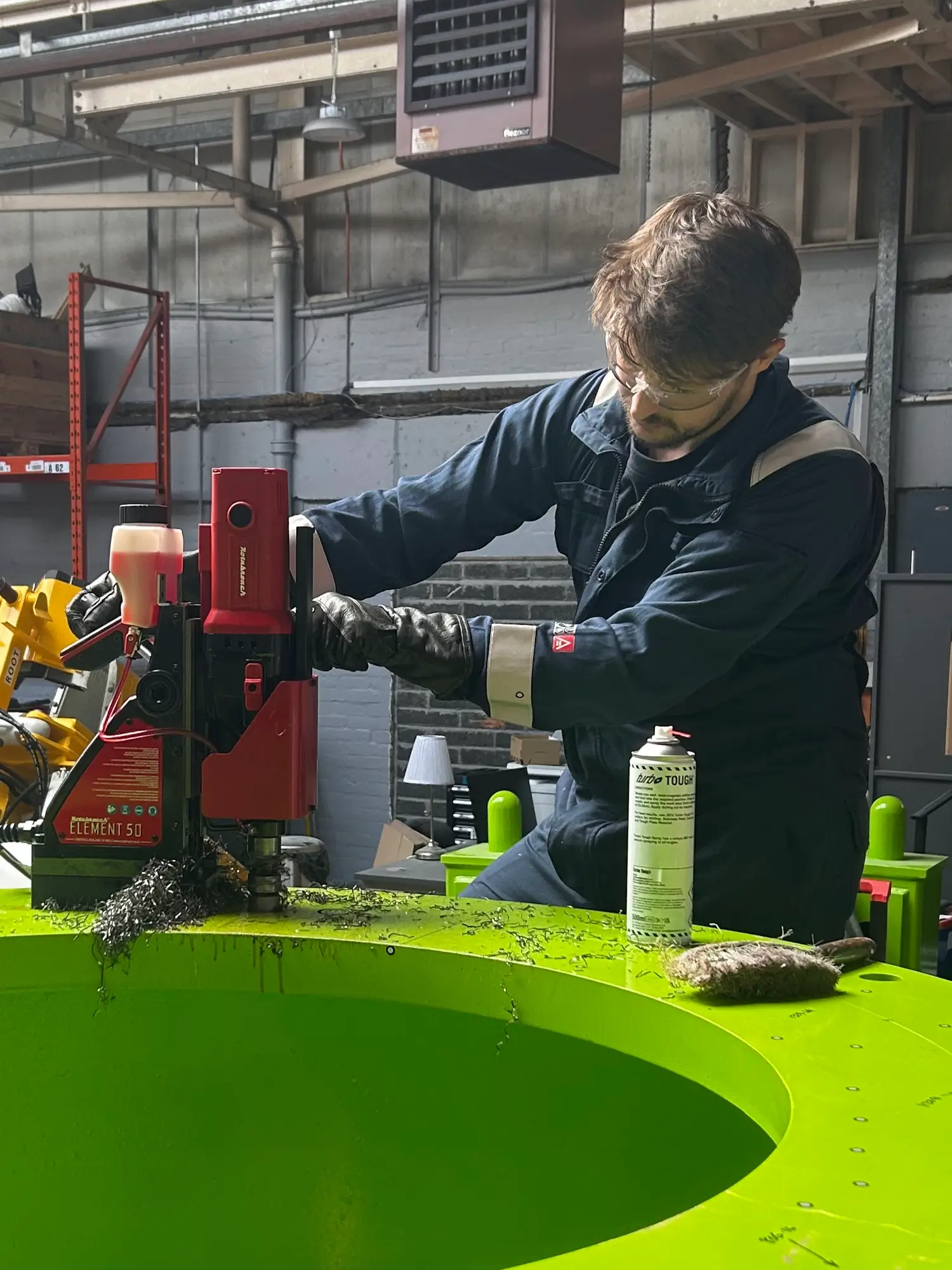 3D scanning, CAD modelling and alterations to an Adapter Can designed to connect with the E-foot and facilitate a key maintenance operation for blade changes on wind turbines.
