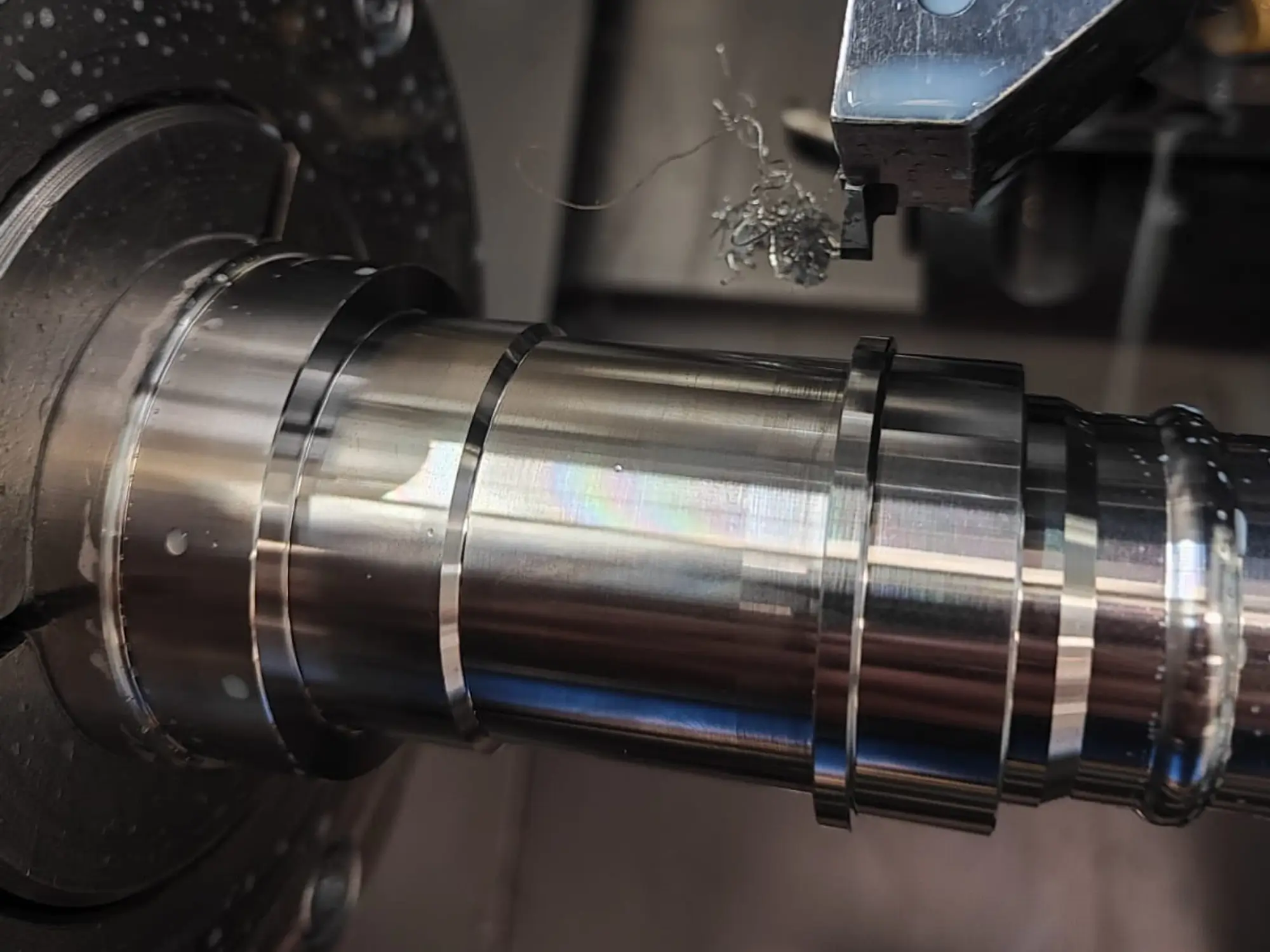 CNC machining of part for client