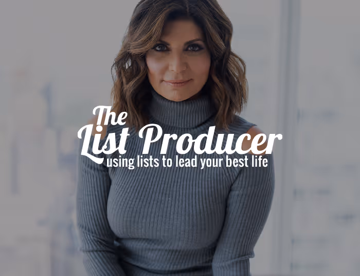 News Anchor Tamsen Fadal Lives by Lists