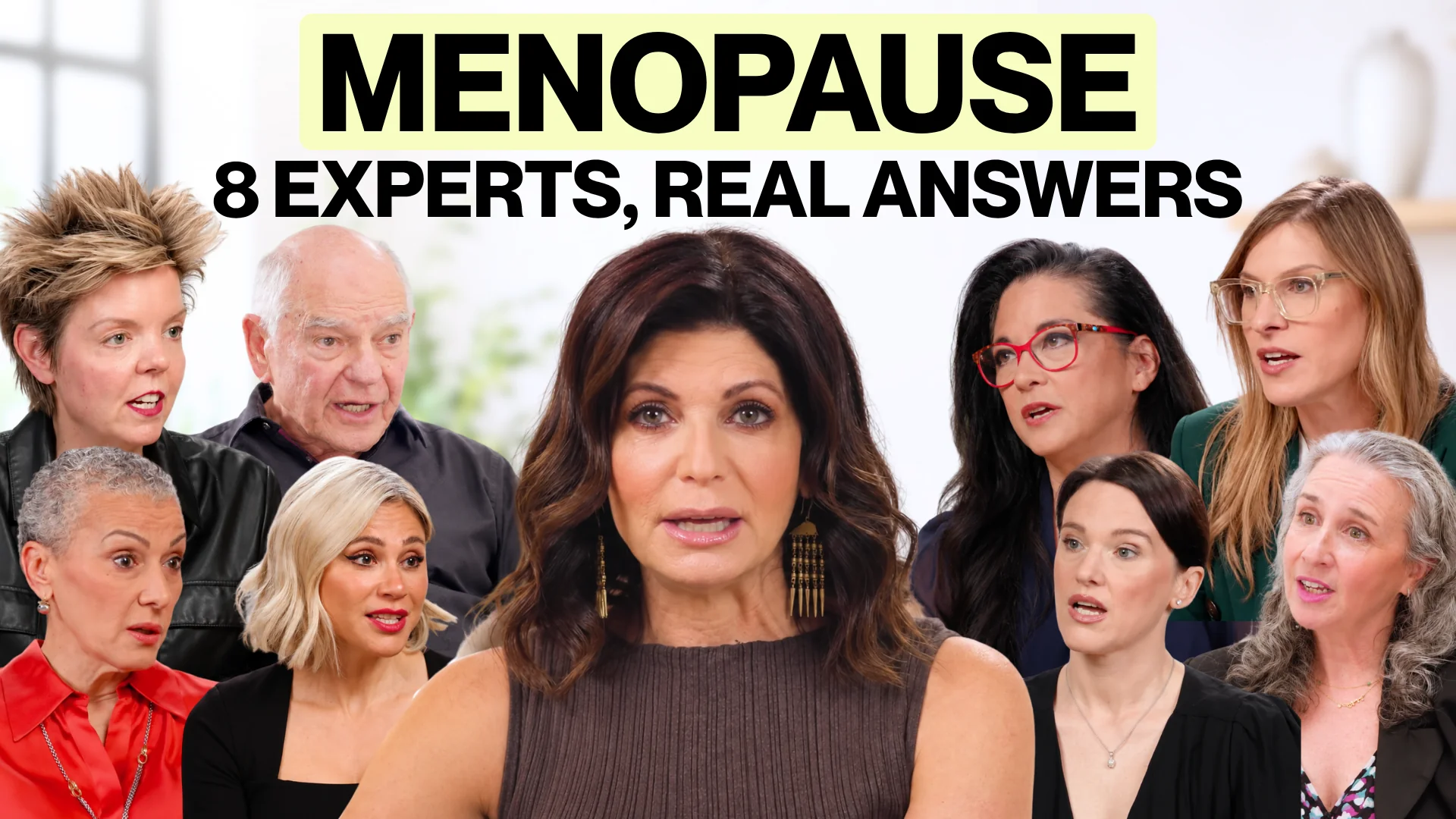 The Tamsen Show episode cover: Tamsen Fadal with eight menopause experts