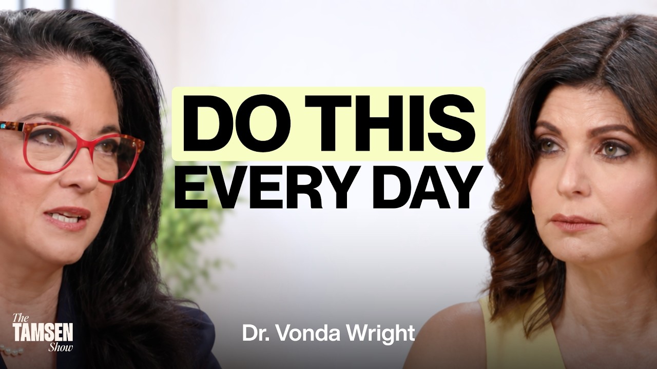 The Tamsen Show episode cover: Dr. Vonda Wright and Tamsen Fadal, text reads 'Do this every day'