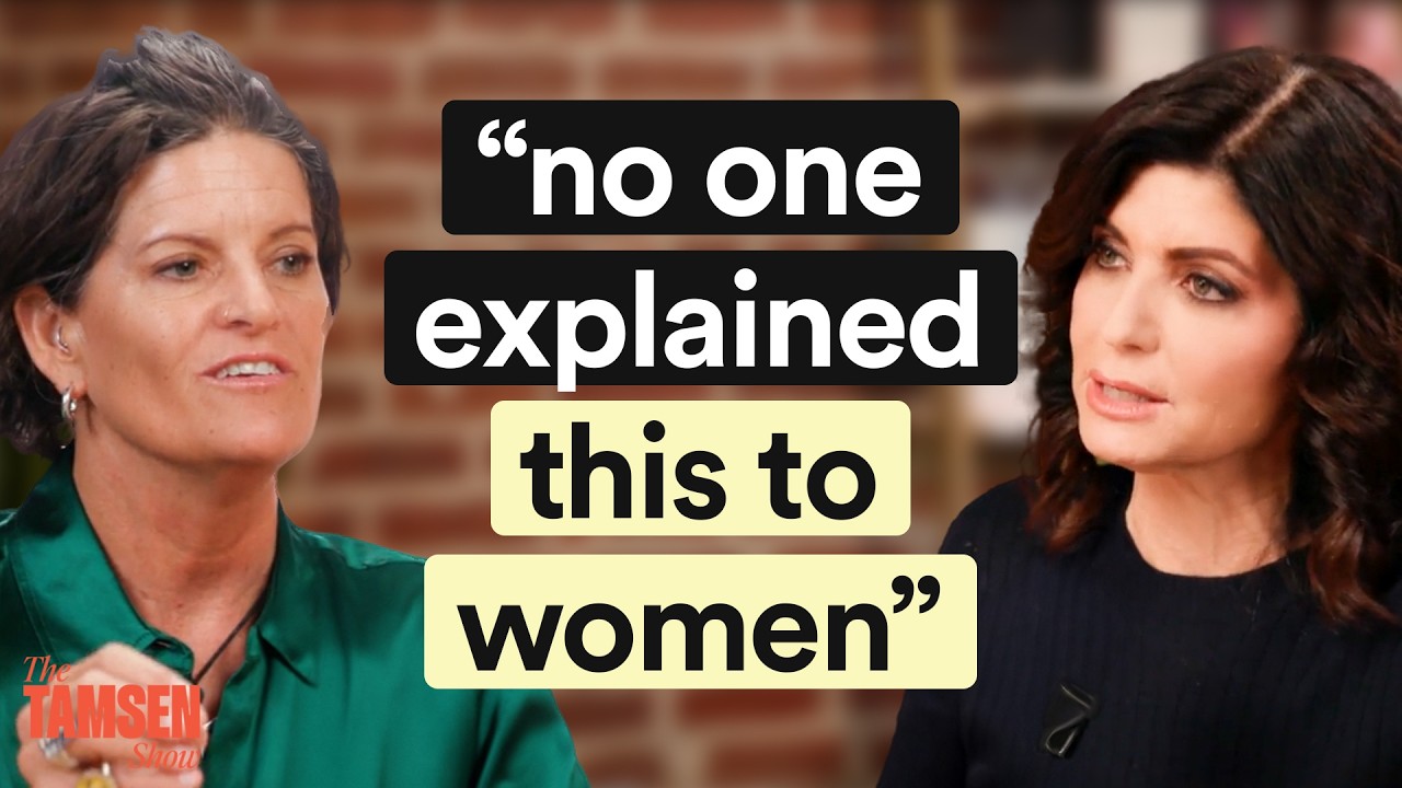 The Tamsen Show episode cover: Dr. Mindy Pelz and Tamsen Fadal, text reads 'No one explained this to women'