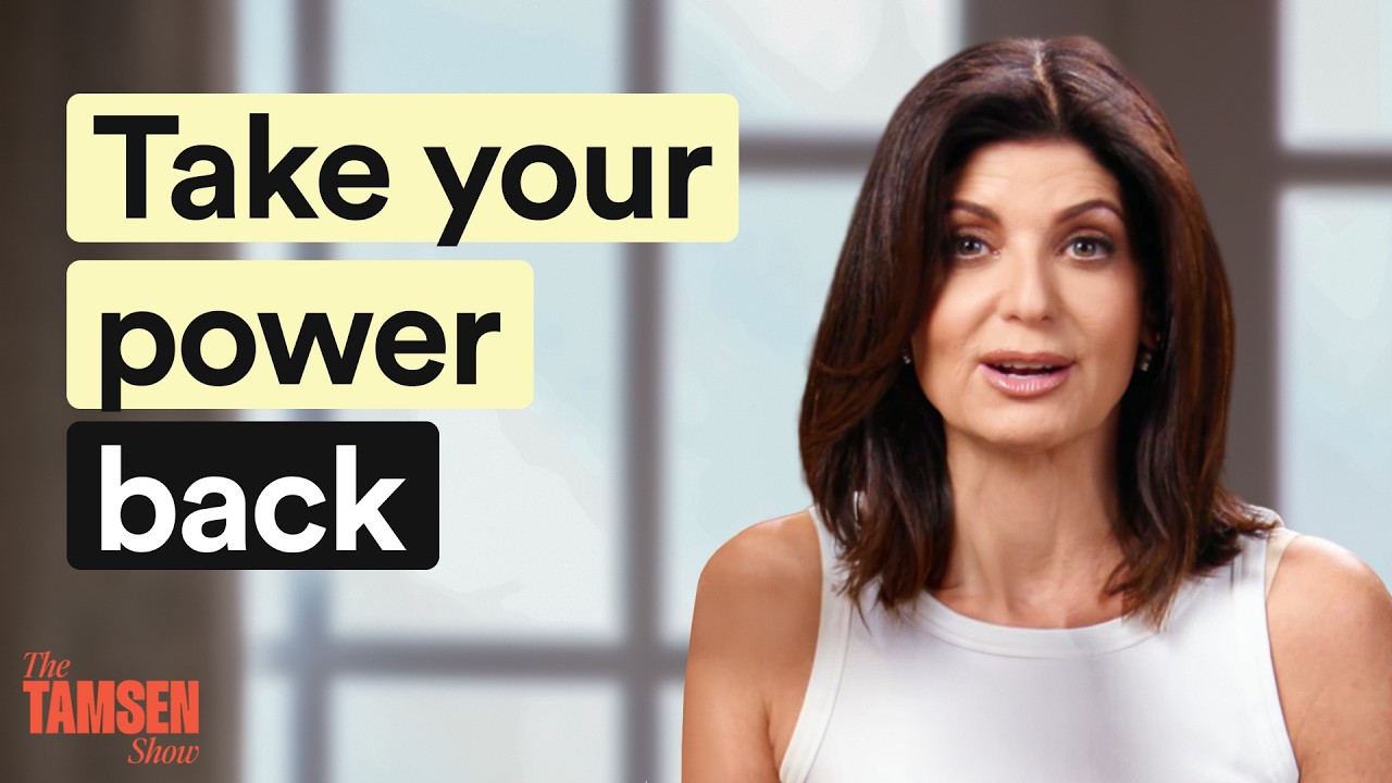 The Tamsen Show episode cover: Tamsen Fadal, text reads 'Take your power back'
