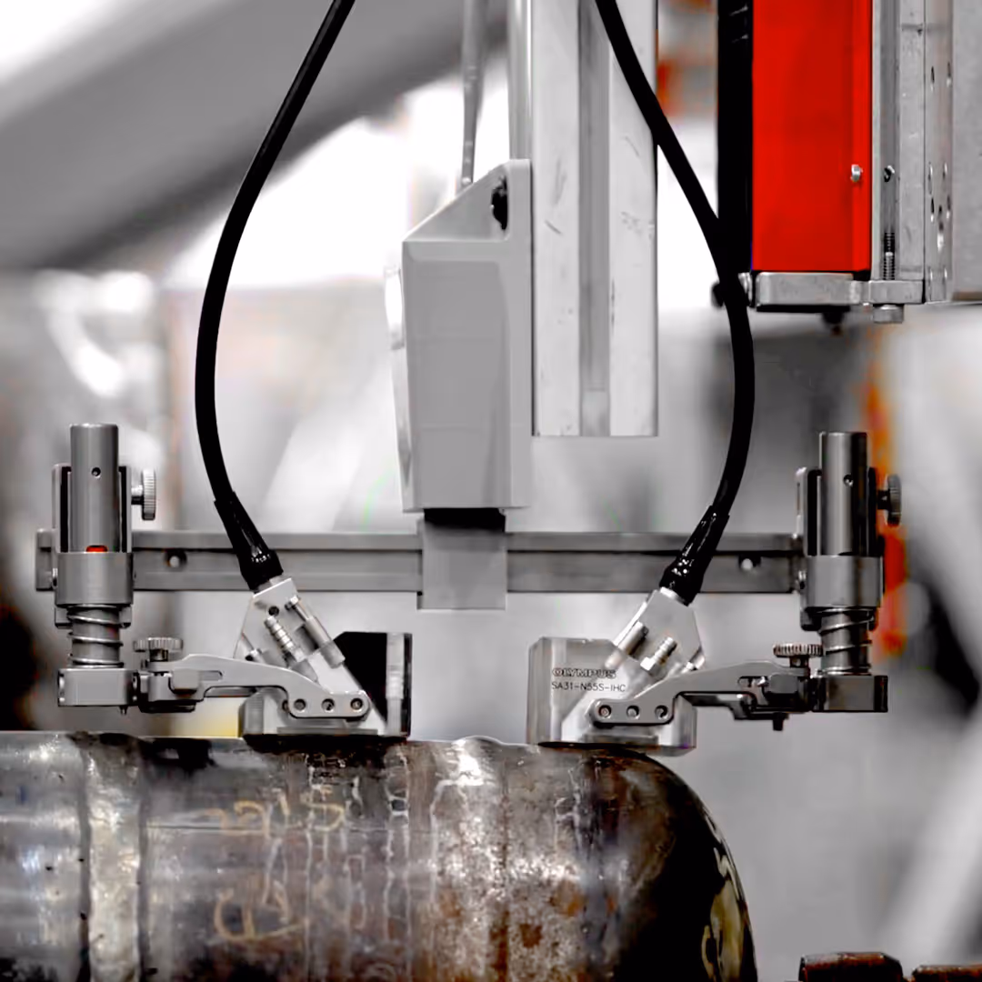 Gecko Robotics performing inspection during manufacturing