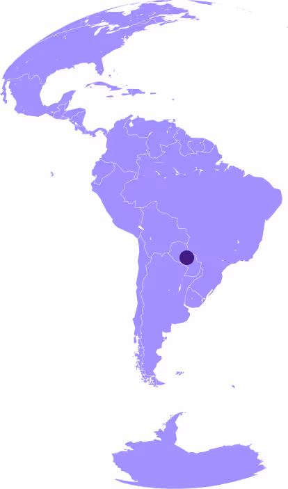 Mapa paraguay