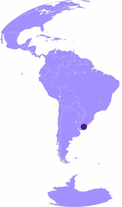 Mapa uruguay