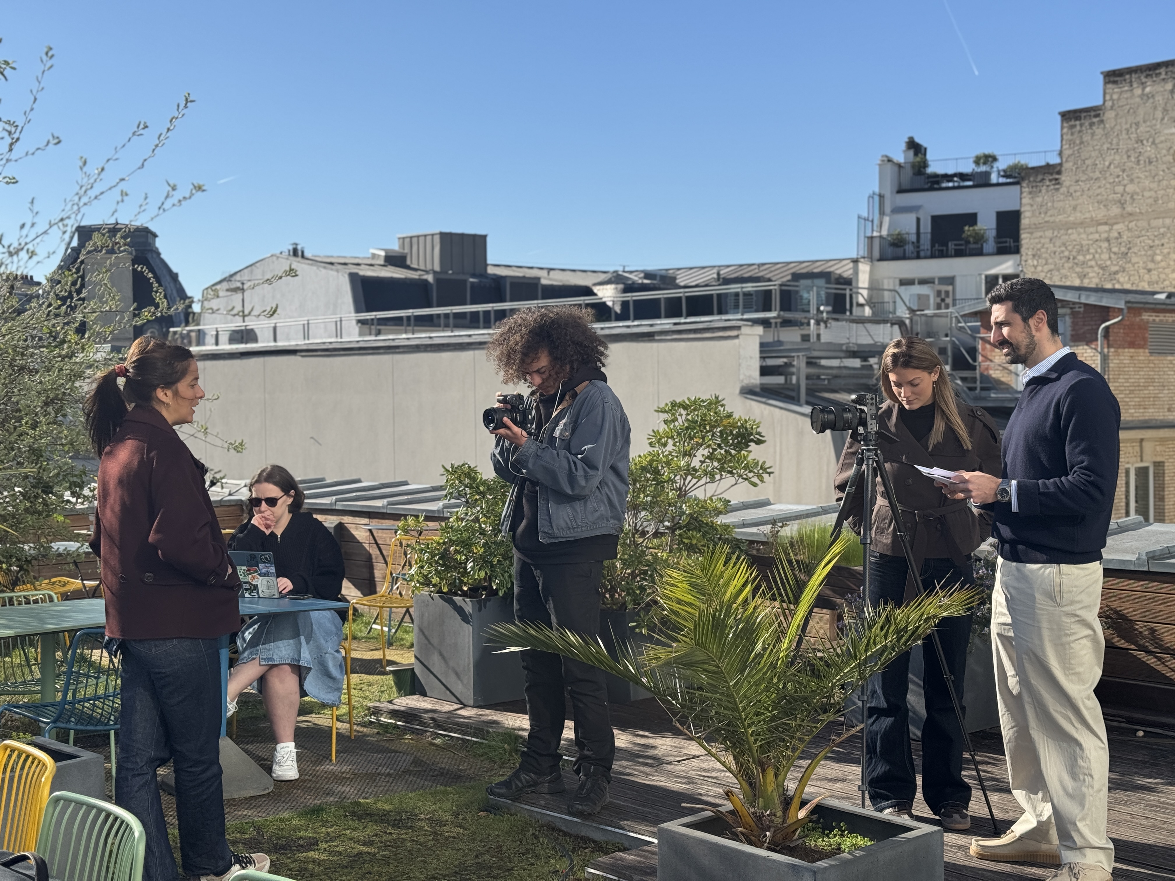 Session de tournage Authentic Creators
