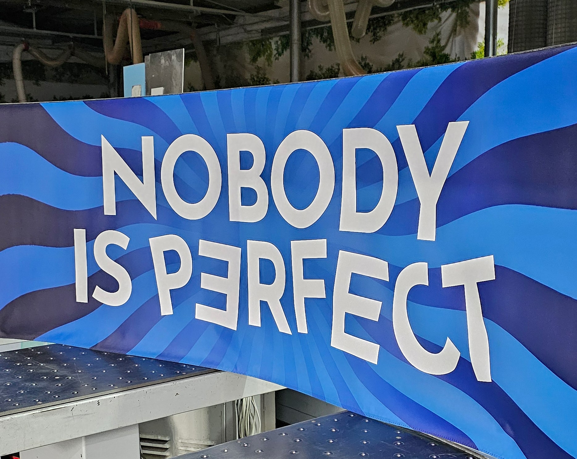 Spanntuch-Leuchttransparente