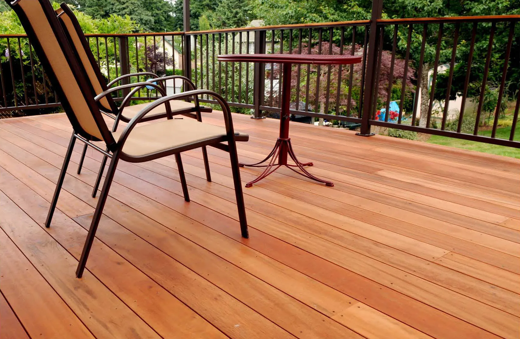 Brazilian Tigerwood Hardwood Decking Photos (3)