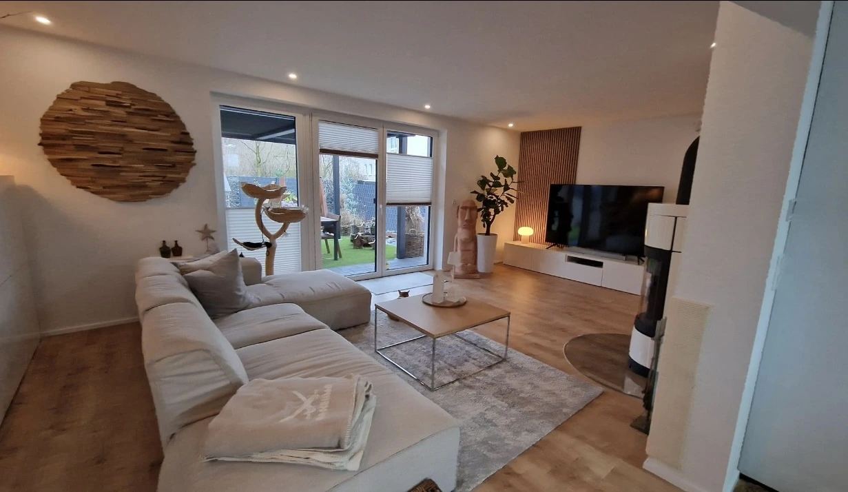 Renoviertes Wohnzimmer