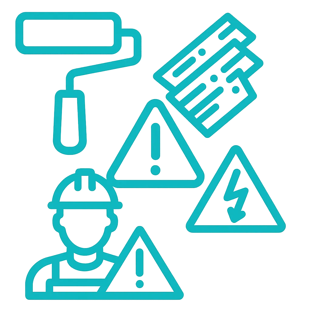 Icon zu viele Baustellen