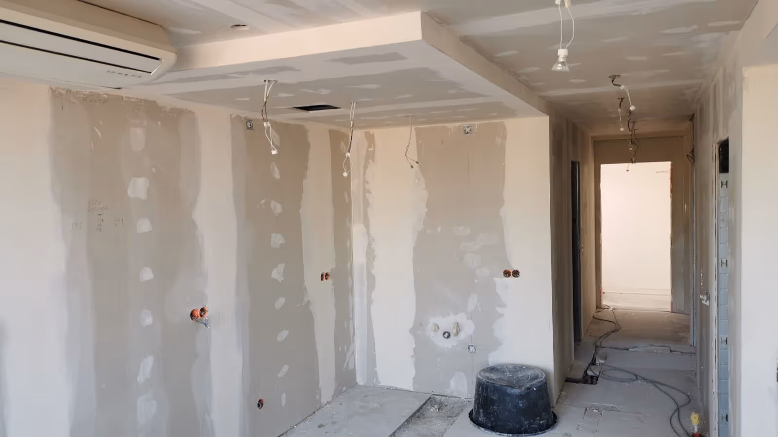 Raum vor dem Innenausbau in Kleve