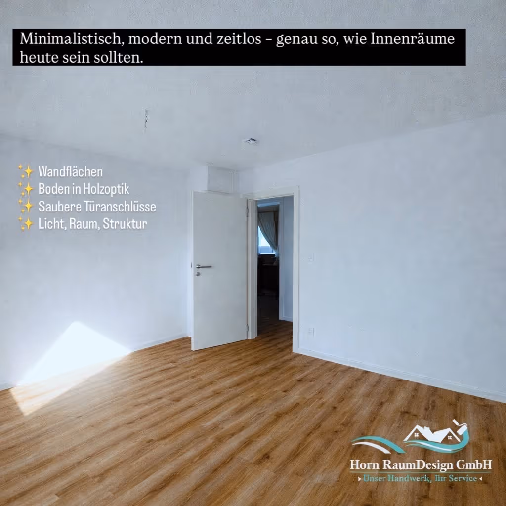 Professionelle Wandgestaltung durch Horn RaumDesign in Kleve