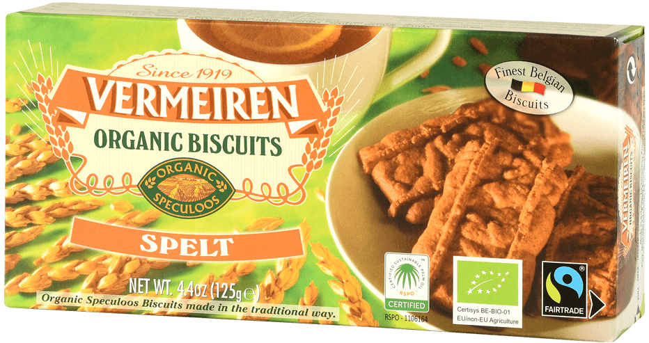 Vermeiren Biologische Fairtrade Speltspeculoos