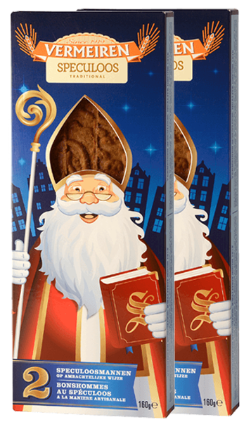 Vermeiren Sinterklaasspeculoos duopack
