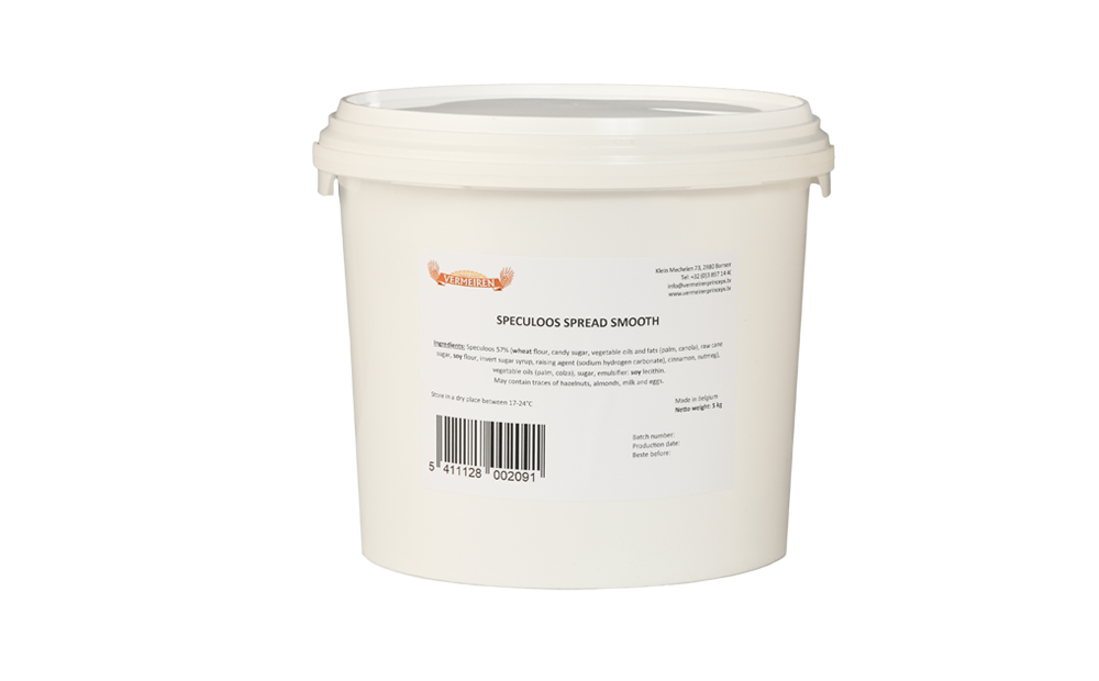 Vermeiren Traditionele Speculoospasta in emmer 