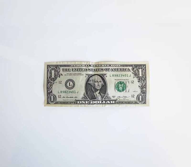 Een dollar biljet