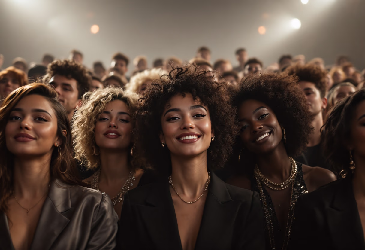 image of a concert crowd