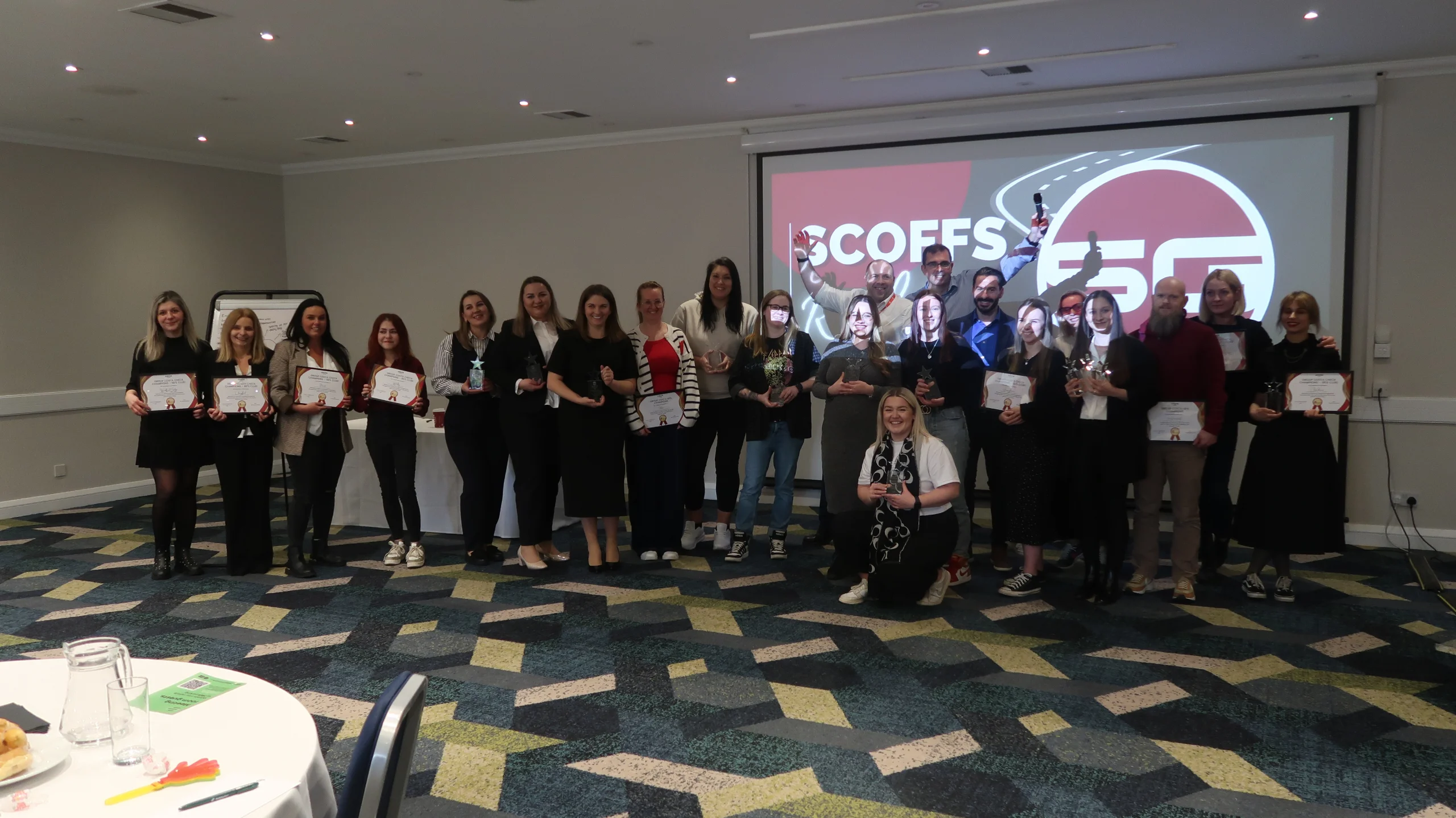 Scoffs team at Awards Events